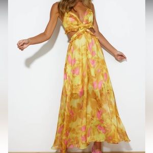 Hello Molly - Size Small - Yellow/Pink